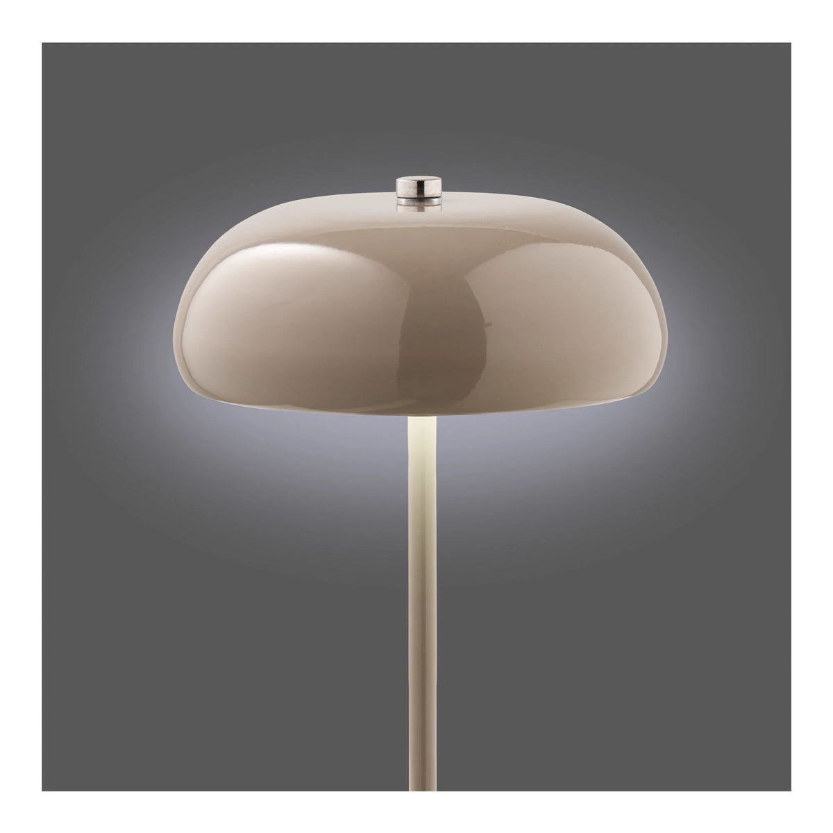 
Lampe à poser design rechargeable « Margarete » - Taupe
