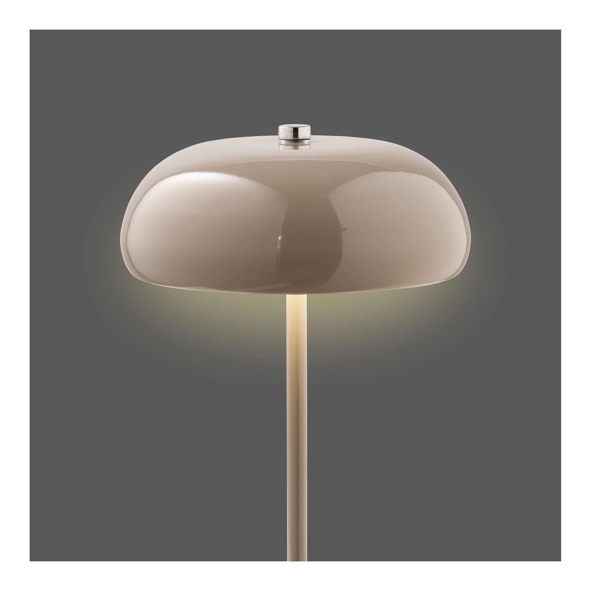 
Lampe à poser design rechargeable « Margarete » - Taupe