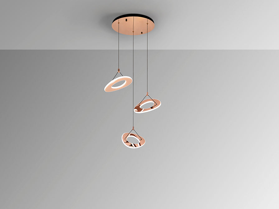 
Lampada a sospensione LED di design „Mirena“, a 3 luci