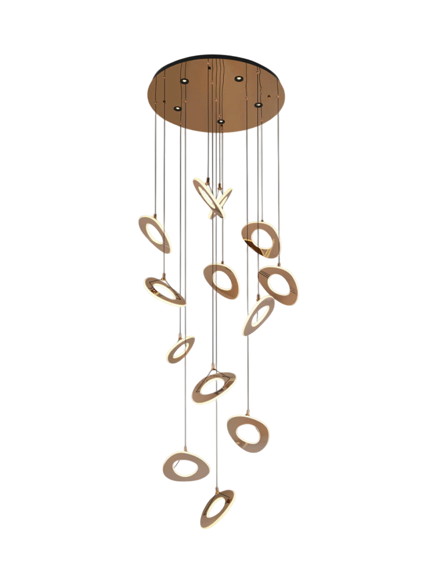 
LED designer gallery lamp “Mirena”, 13-light