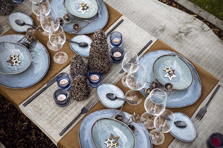 
Salad and Dessert Plates "Aicha"