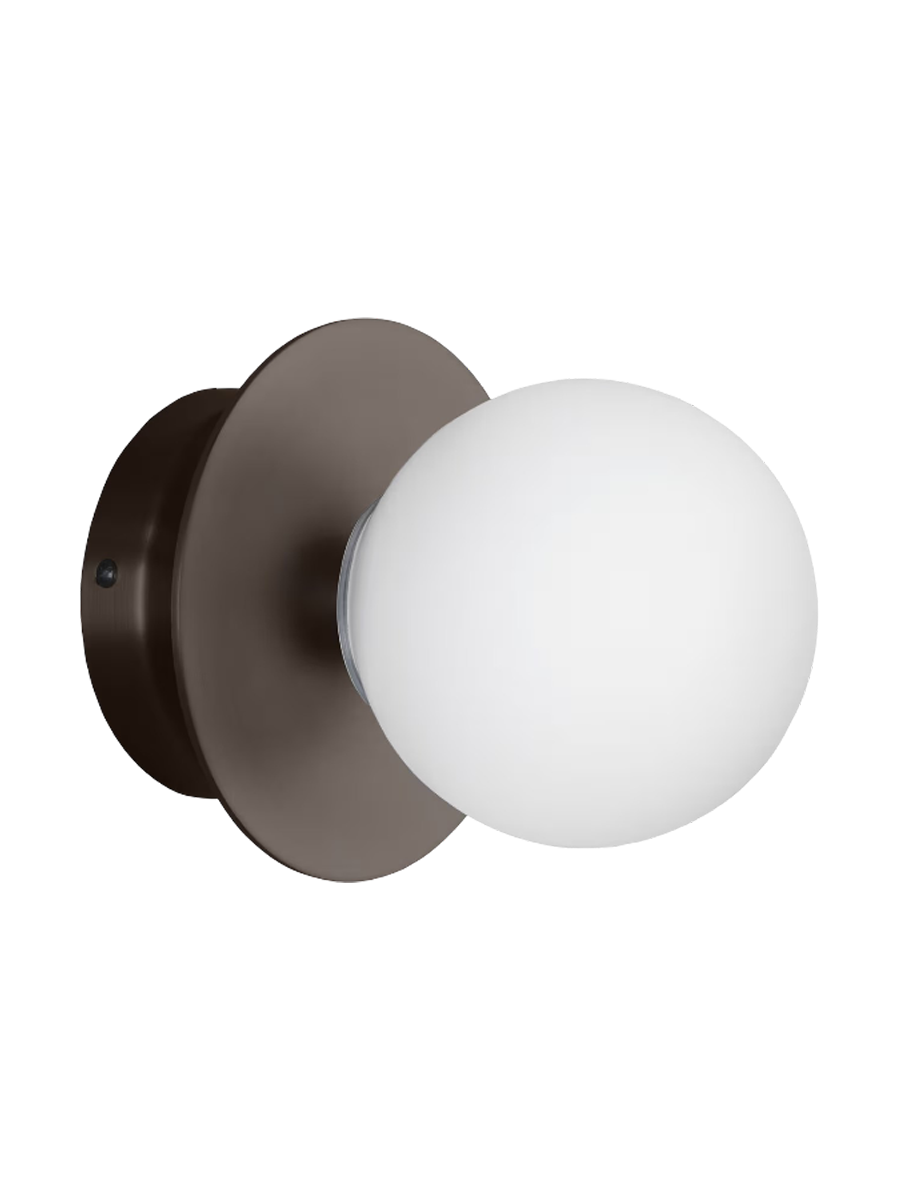 
Design Wand- und Deckenlampe „Art Deco“ - Bronze/Weiss