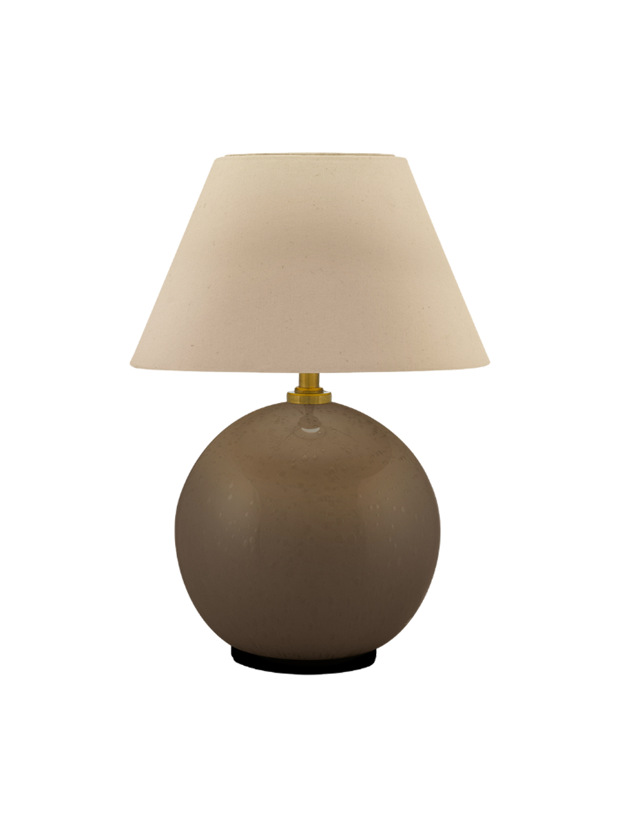 
Tragbare LED Design Tischlampe „Iris 16“ - Mocha