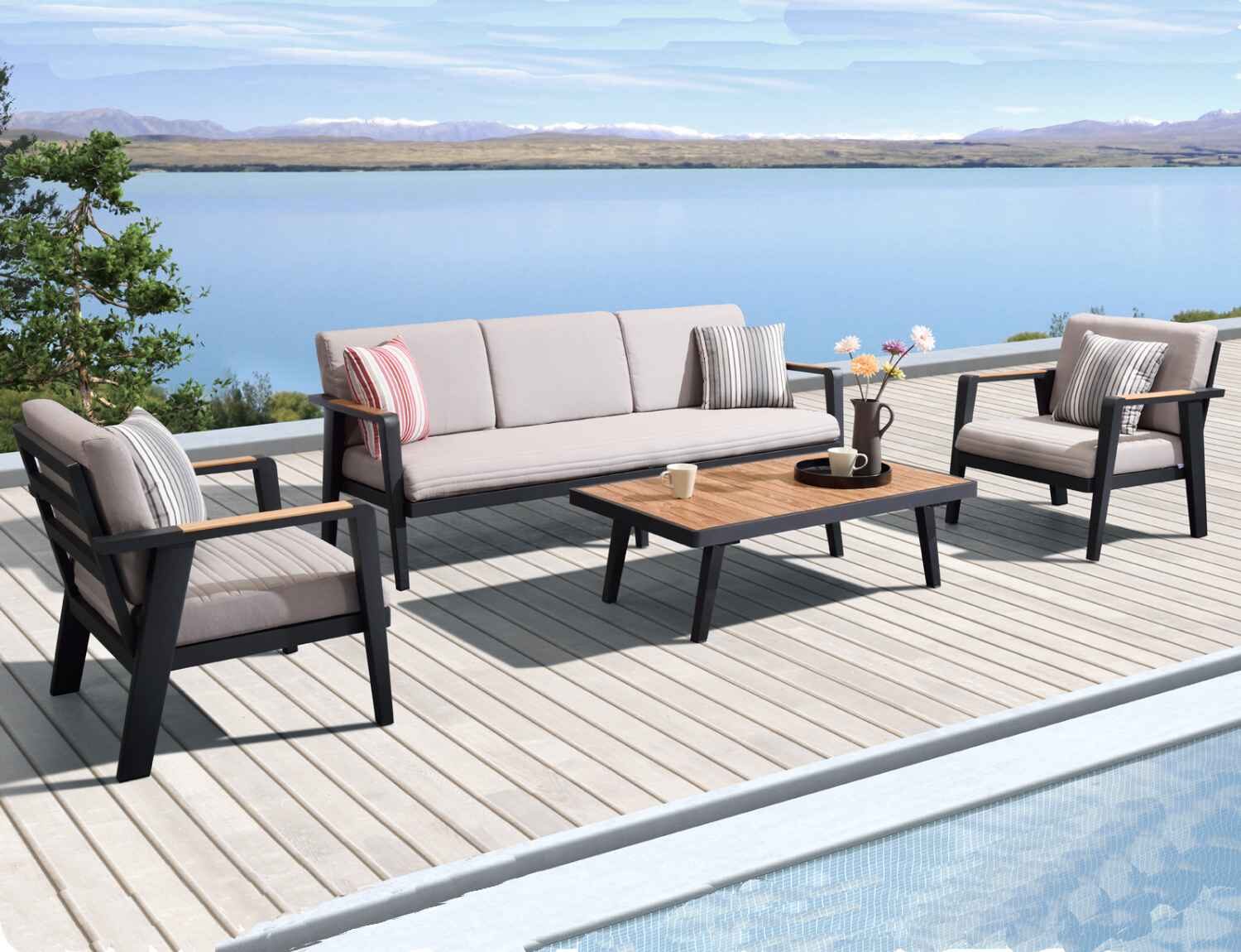 
Premium Garden Lounge Set "Emoti", for 5 people