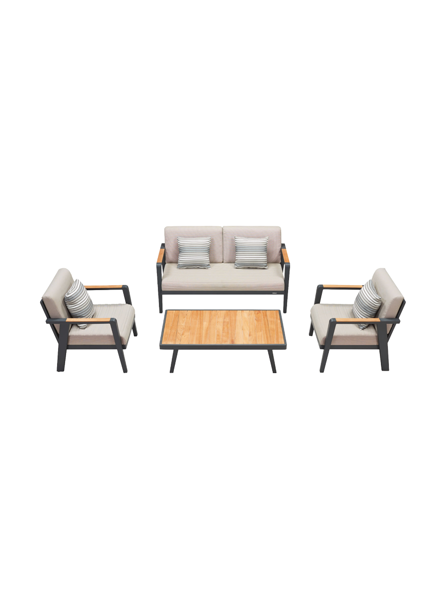 
Premium Garden Lounge Set "Emoti", for 4 people