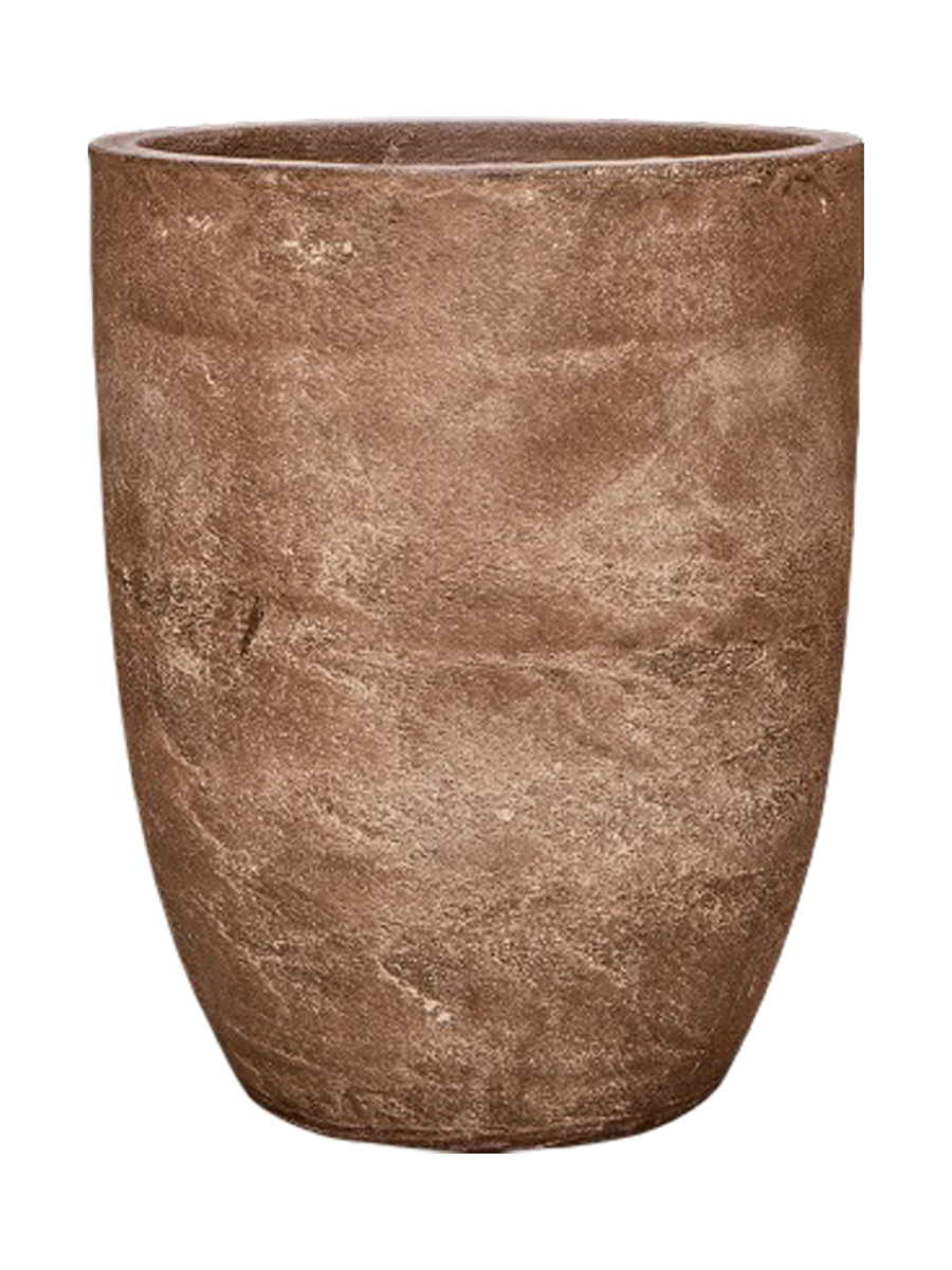 
Hochwertiger In- & Outdoor Blumentopf „Alger Partner“, verschiedene Grössen - Braun / Ø 45 x Höhe 58 cm
