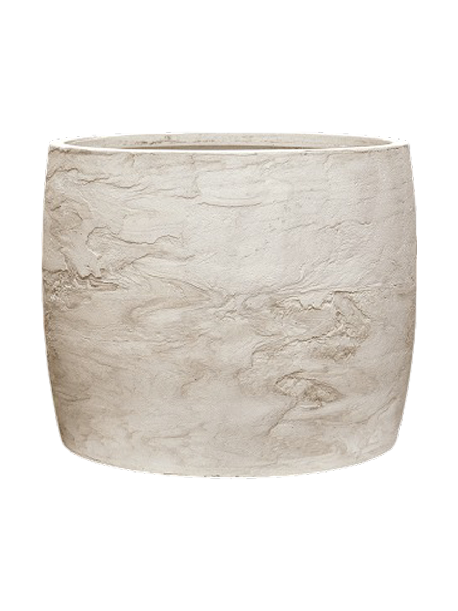 
Vaso da fiori di alta qualità per interni ed esterni „Alger Barrell“ - Bianco