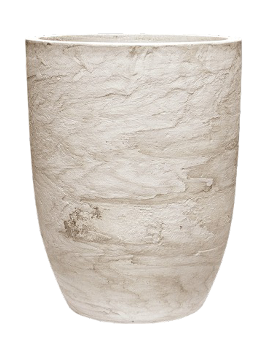
Hochwertiger In- & Outdoor Blumentopf „Alger Partner“, verschiedene Grössen - Weiss / Ø 45 x Höhe 58 cm
