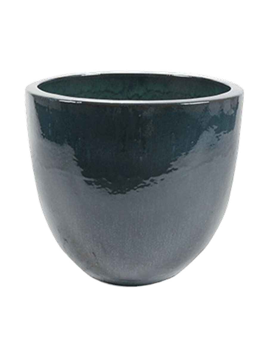 
High-quality indoor/outdoor planter "Pure Couple", various sizes - Ø 58 x 50 cm / Ocean Blue