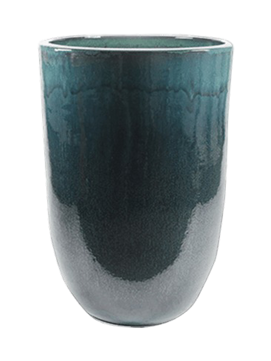 
Hochwertiger In-/Outdoor Blumentopf „Plain Partner“, verschiedene Grössen - Ø 52 x 79 cm / Ocean Blue