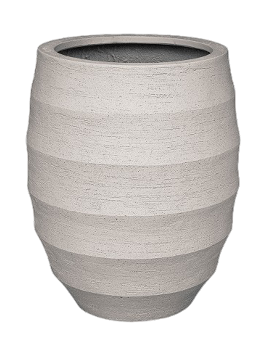 
Pot à fleurs intérieur et extérieur de qualité « Bordo Balloon », diverses tailles - Ø 50 x hauteur 40 cm / Sable