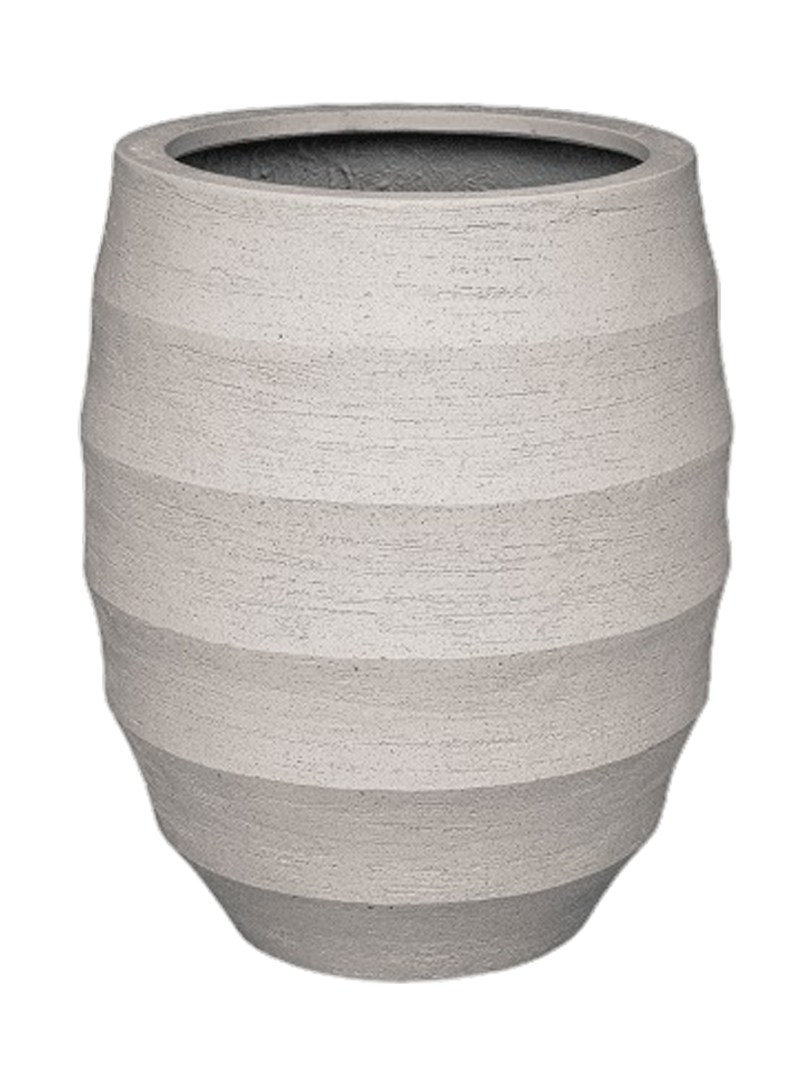 
Pot à fleurs intérieur et extérieur de qualité « Bordo Balloon », diverses tailles - Ø 55 x Hauteur 68 cm / Sable