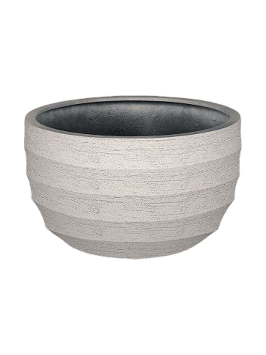 
High-quality indoor & outdoor plant pot "Bordo New Egg", various sizes - Ø 80 x height 47 cm / Sand