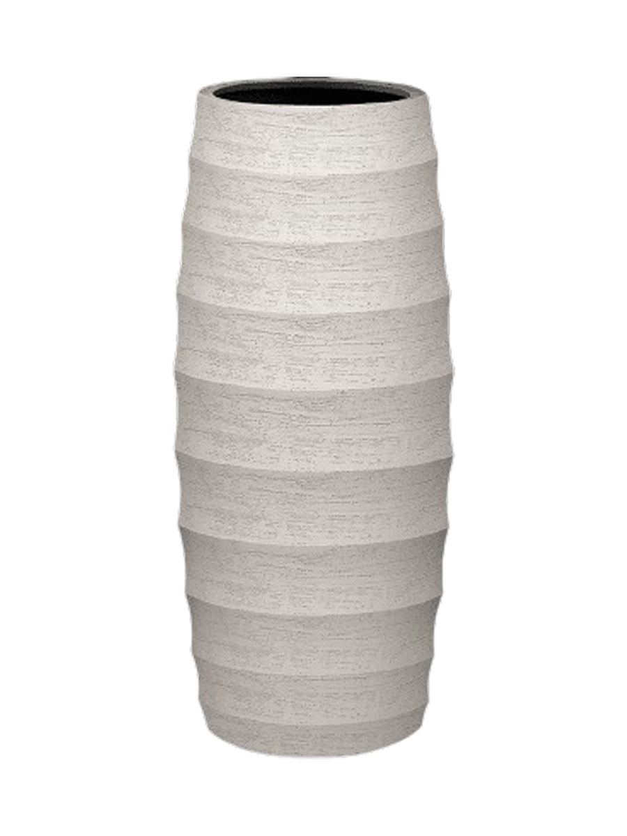 
High-quality indoor & outdoor flower pot "Bordo Modern Vase", various sizes - Ø 30 x Height 70 cm / Sand