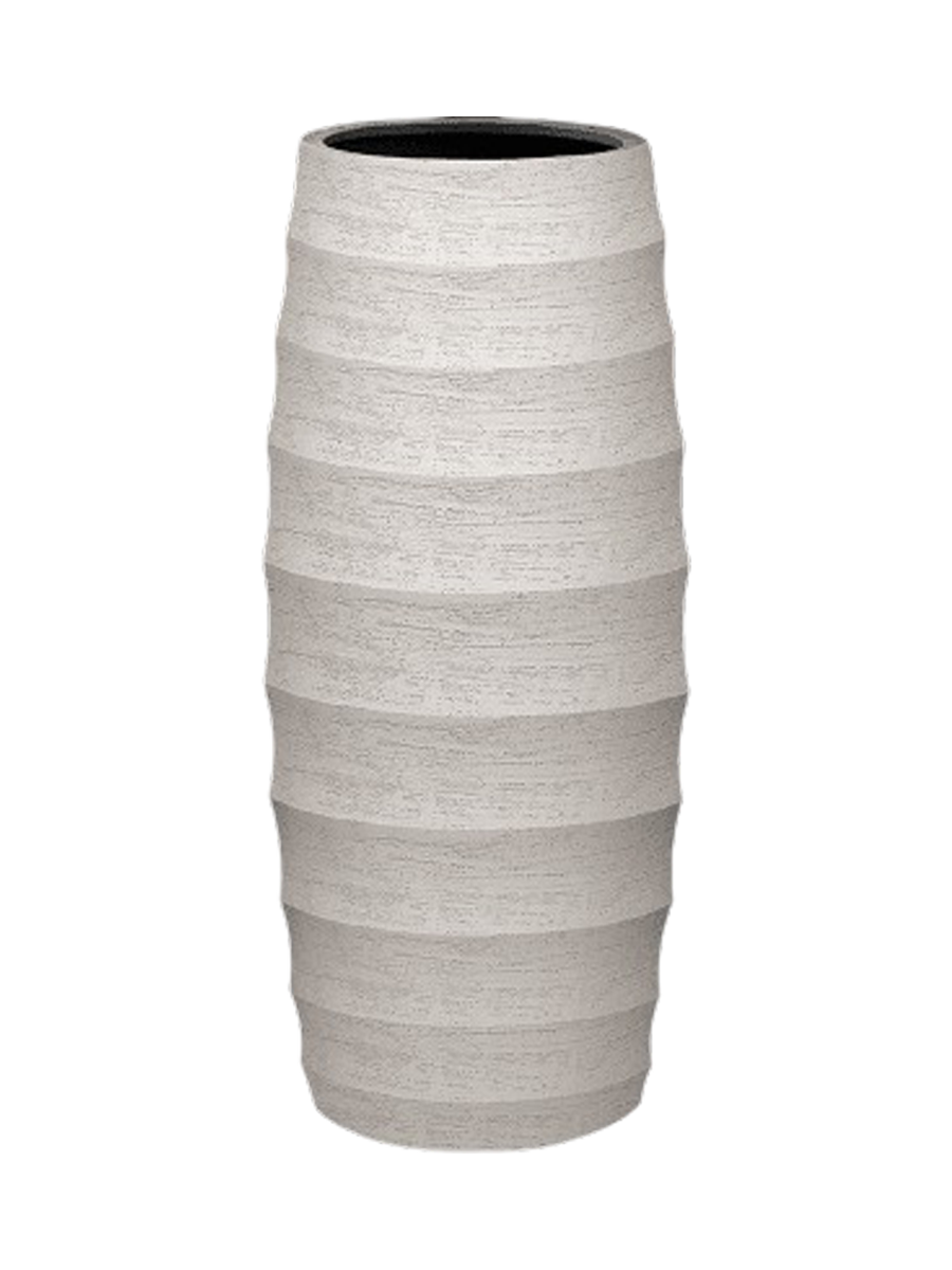 
High-quality indoor & outdoor flower pot "Bordo Modern Vase", various sizes - Ø 40 x H 90 cm / Sand
