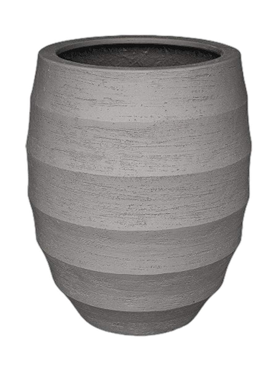 
Pot à fleurs intérieur et extérieur de qualité « Bordo Balloon », diverses tailles - Ø 50 x hauteur 40 cm / Gris