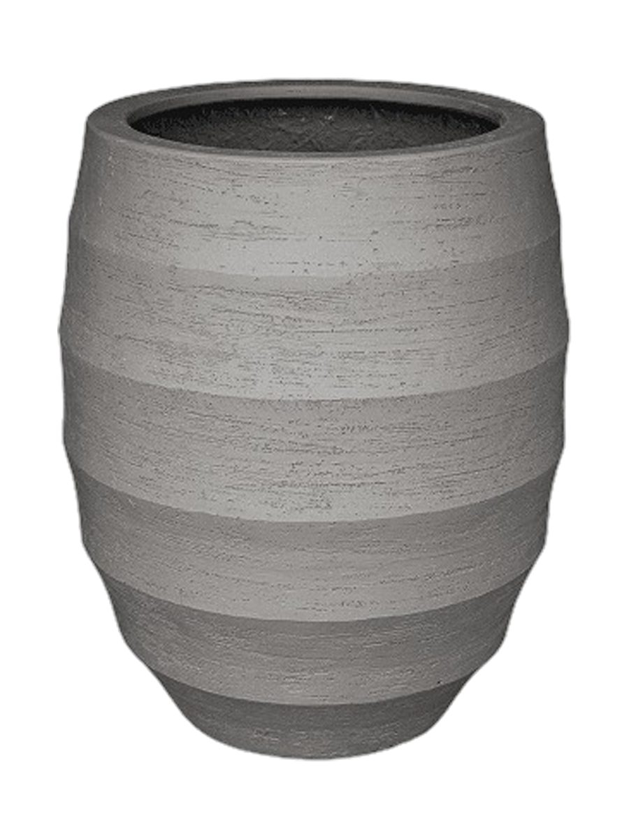 
Pot à fleurs intérieur et extérieur de qualité « Bordo Balloon », diverses tailles - Ø 74 x hauteur 92 cm / Gris