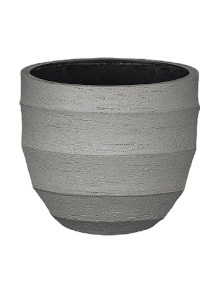 
High-quality indoor & outdoor plant pot "Bordo New Egg", various sizes - Ø 55 x Height 46 cm / Grey