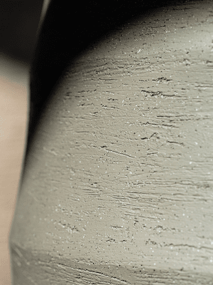 
High-quality indoor & outdoor plant pot "Bordo New Egg", various sizes - Ø 55 x Height 46 cm / Grey