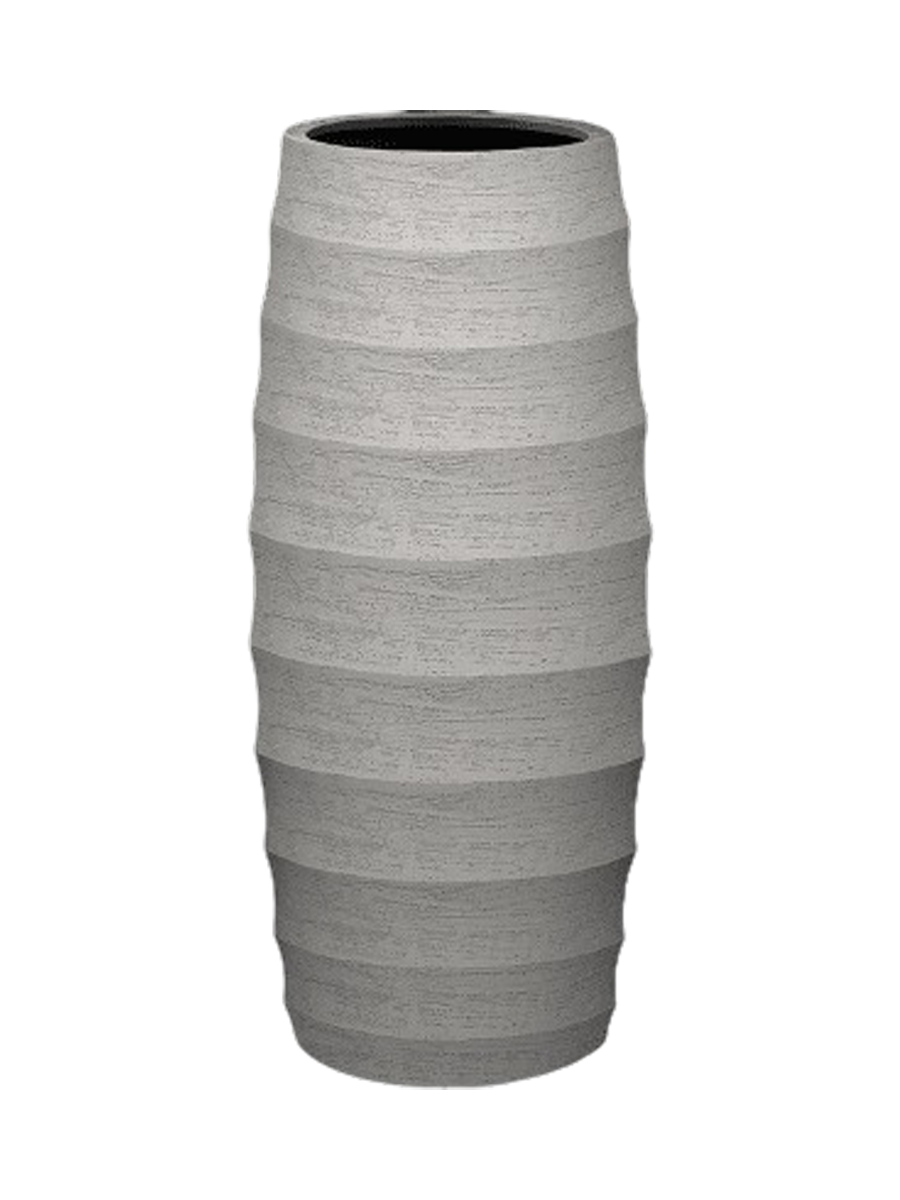 
High-quality indoor & outdoor flower pot "Bordo Modern Vase", various sizes - Ø 55 x height 110 cm / Grey
