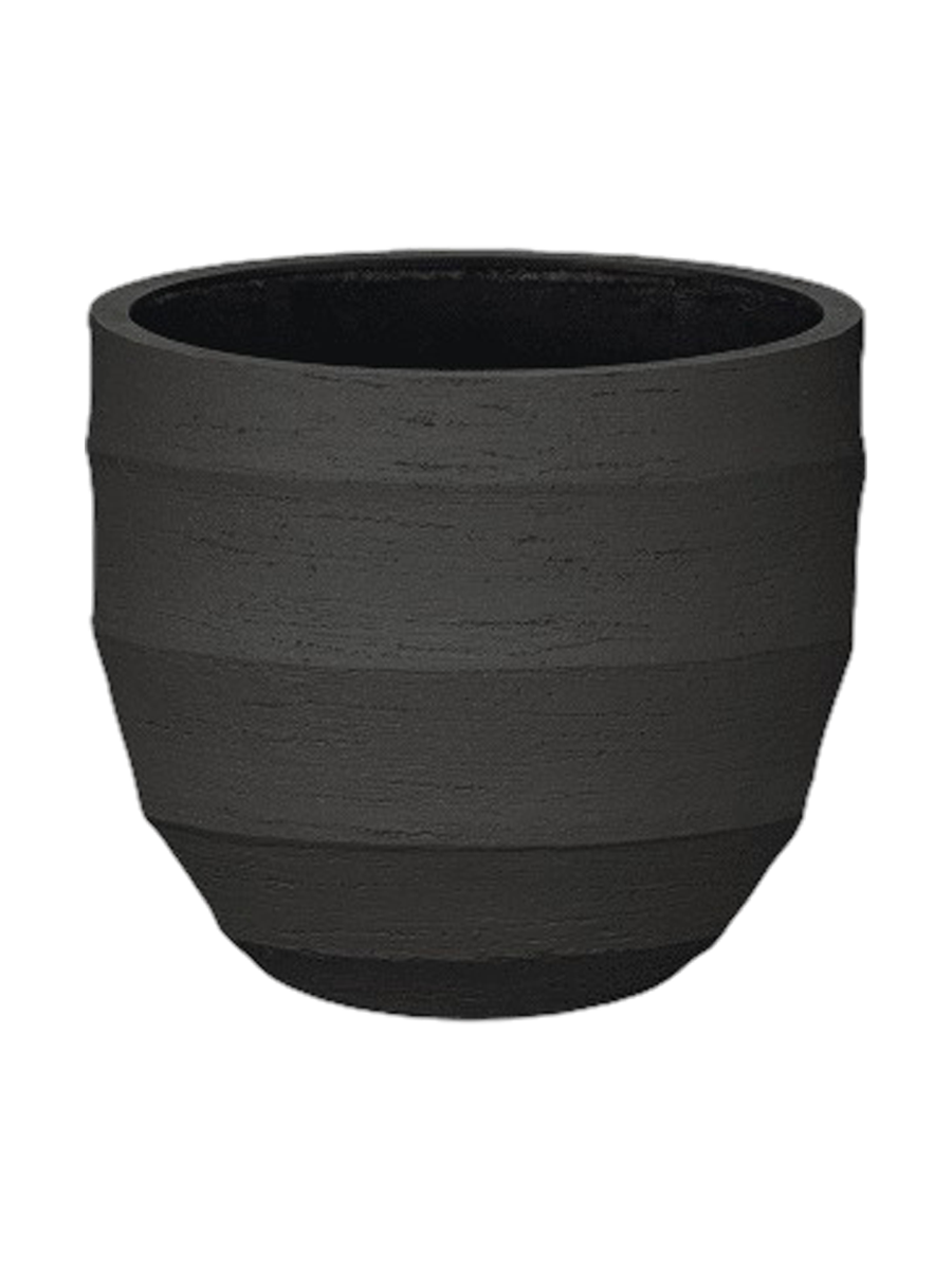 
High-quality indoor & outdoor plant pot "Bordo New Egg", various sizes - Ø 65 x height 54 cm / Dark brown