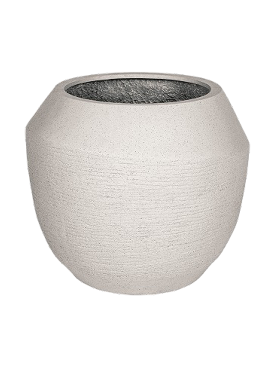 
Pot de fleurs d'intérieur et d'extérieur de qualité supérieure « Ruvido Combi », différentes tailles - Ø 80 x hauteur 70 cm / Sable