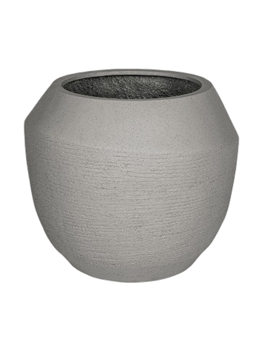 
Pot de fleurs d'intérieur et d'extérieur de qualité supérieure « Ruvido Combi », différentes tailles - Ø 80 x hauteur 70 cm / Gris