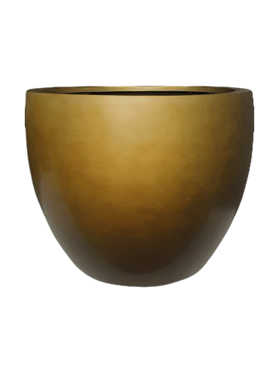 
Vaso da fiori grande „Gradient Ballon“, diverse dimensioni - Miele Opaco / XL - Ø 70 x Altezza 56 cm