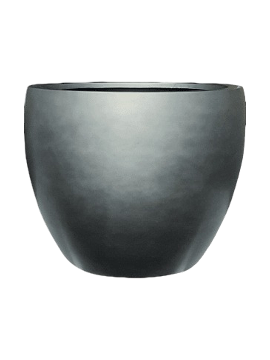 
Vaso da fiori grande XL „Gradient Couple“ - Grigio opaco
