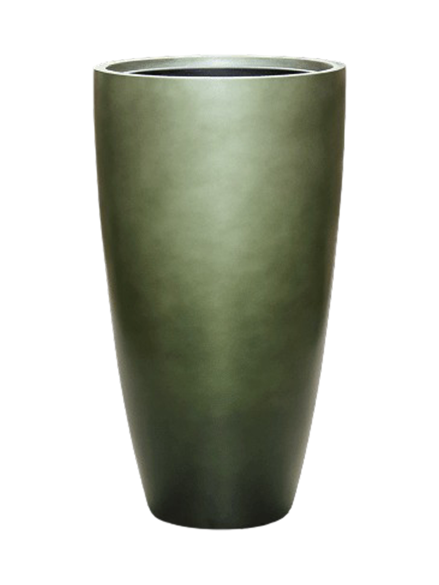 
Hochwertiger Blumentopf „Gradient Partner“, verschiedene Grössen - Forest Matt / Ø 40 x Höhe 75 cm