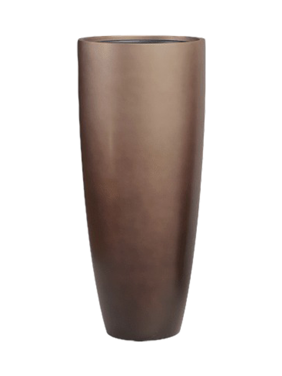 
Hochwertiger Blumentopf „Gradient Partner“, verschiedene Grössen - Coffee Matt / Ø 40 x Höhe 95 cm