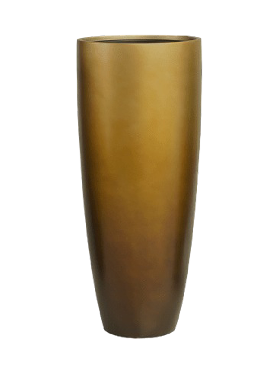 
Hochwertiger Blumentopf „Gradient Partner“, verschiedene Grössen - Honey Matt / Ø 40 x Höhe 95 cm