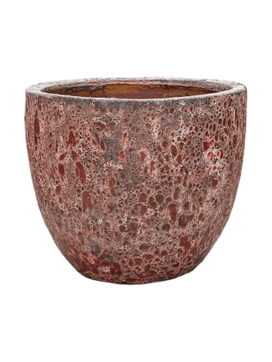 
High-Quality Indoor/Outdoor Planter "Lava Couple", various sizes - Pink / Ø 55 x Height 48 cm