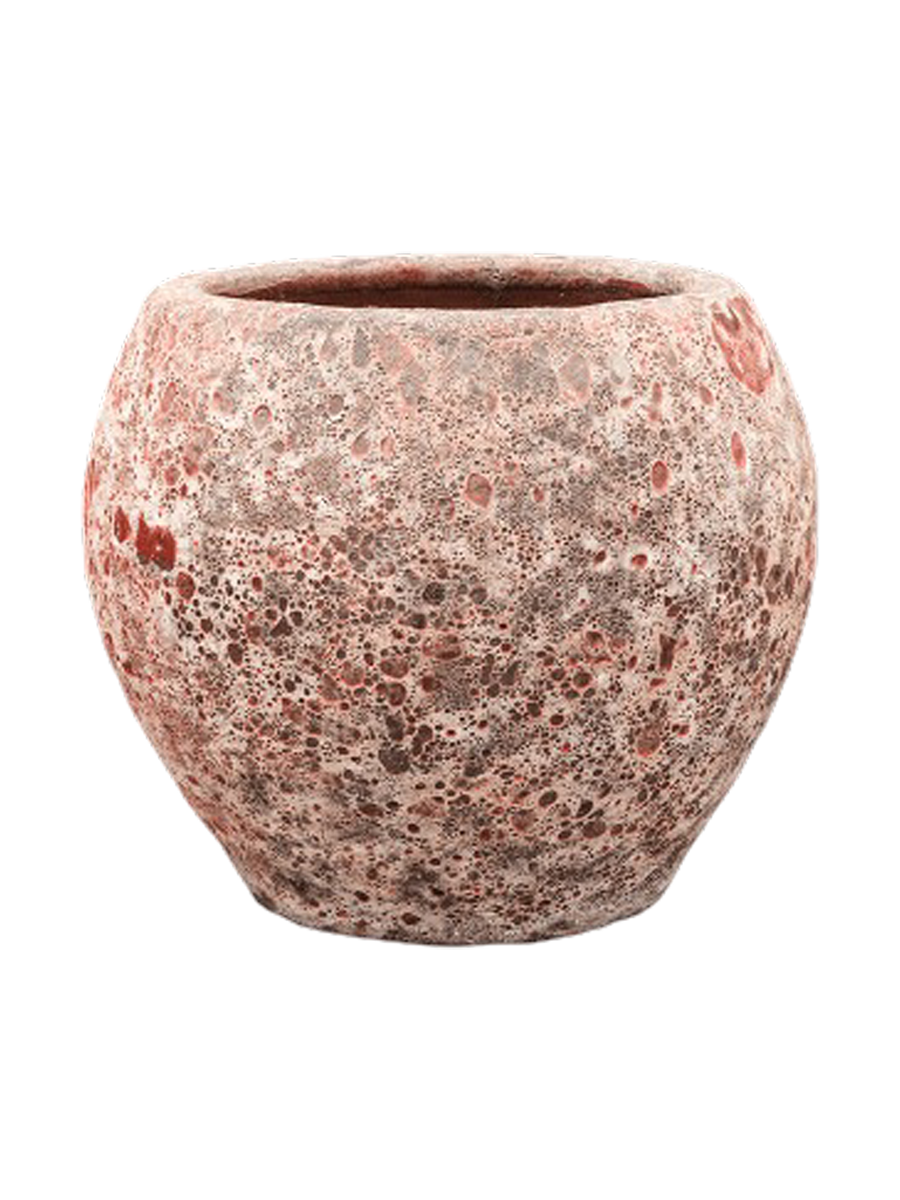 
Large, exclusive indoor/outdoor planter "Lava Balloon", various sizes - Relic Pink / Ø 49 x Height 43 cm