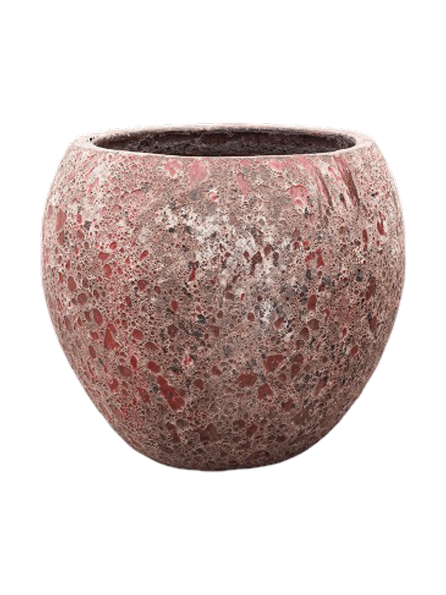 
Large, exclusive indoor/outdoor planter "Lava Balloon", various sizes - Relic Pink / Ø 60 x Height 55 cm