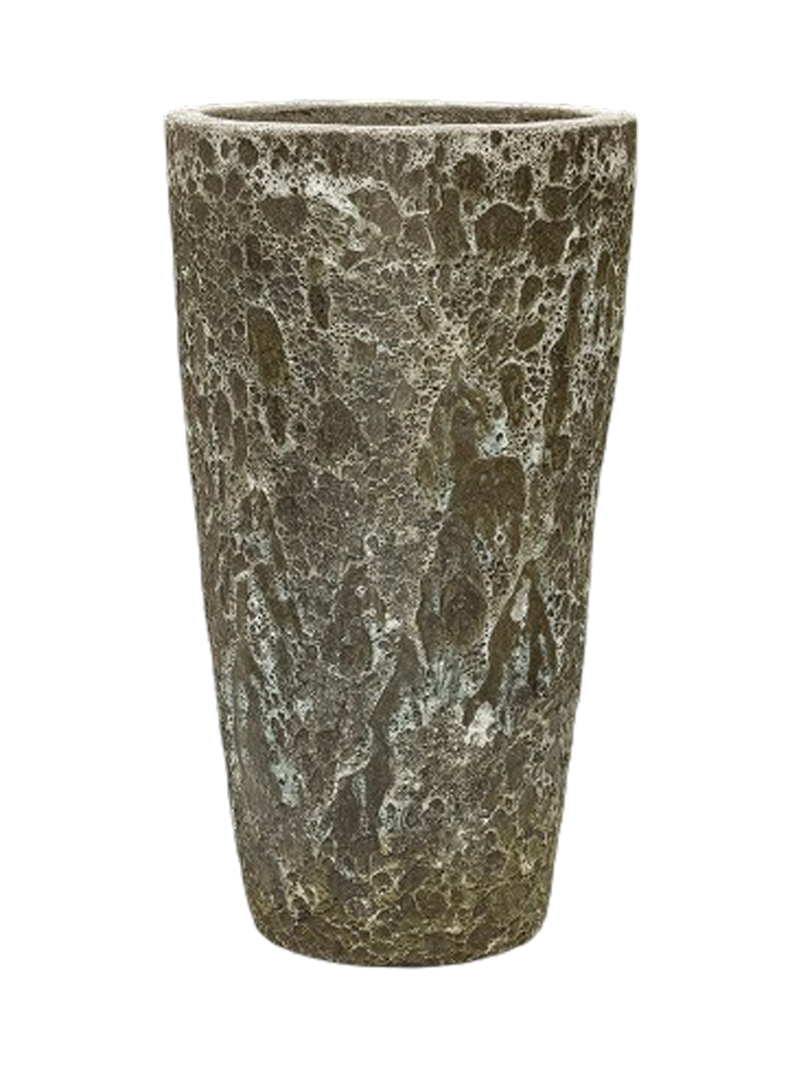 
Vaso da fiori grande e di alta qualità per interni/esterni „Lava Partner“, diverse dimensioni - Giada reliquia / Ø 46 x Altezza 85 cm
