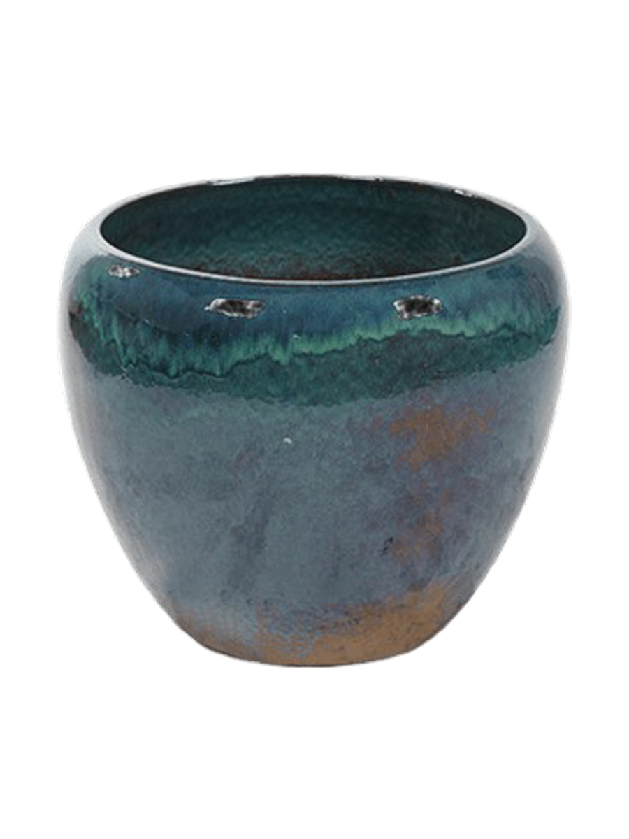 
Pot de fleurs d'intérieur/extérieur haut de gamme « Mystic Globe »