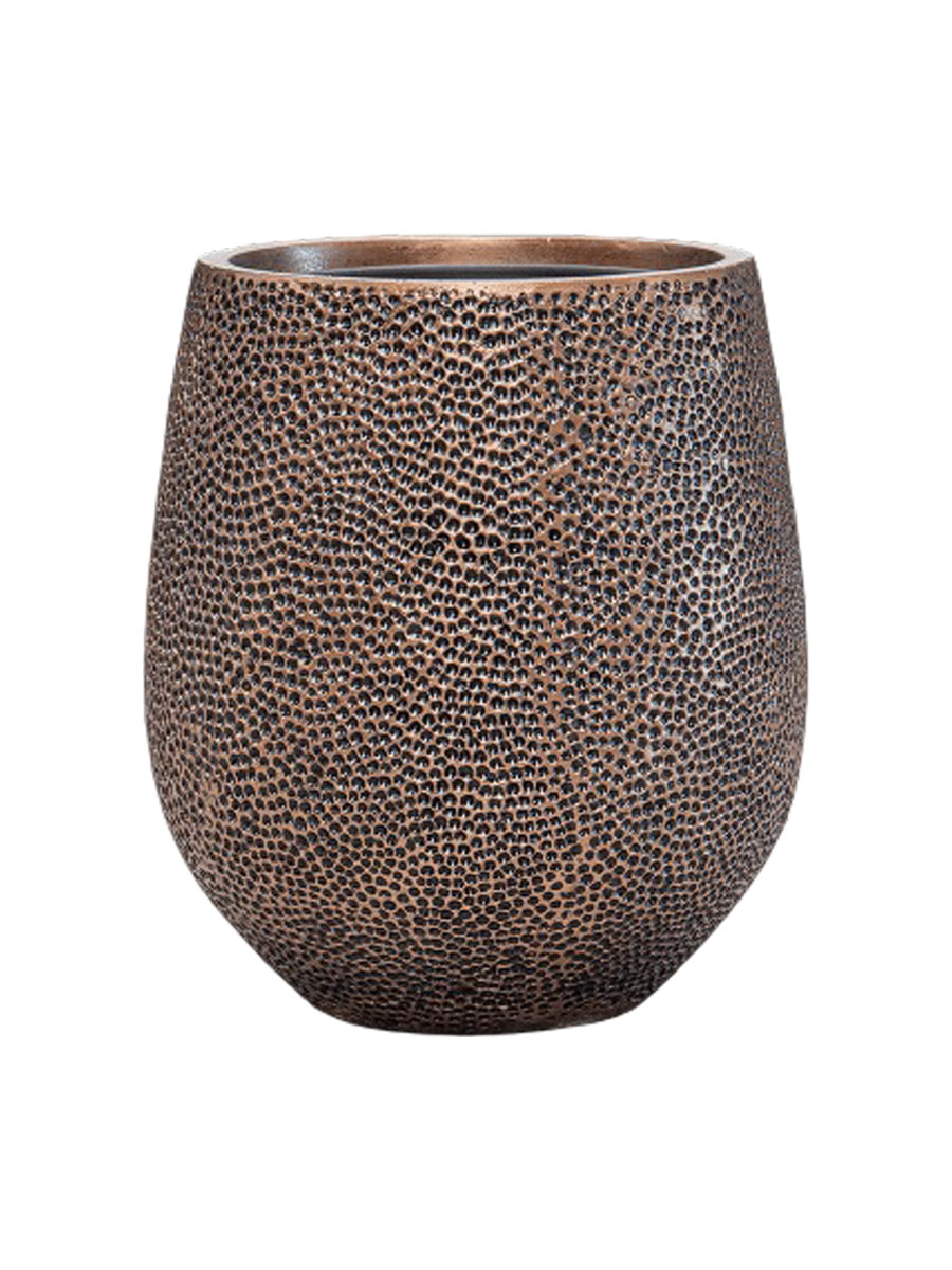 
Grosser, hochwertiger Blumentopf „Opus Hit Darcy“, verschiedene Grössen - Gold / Ø 38 x Höhe 42 cm