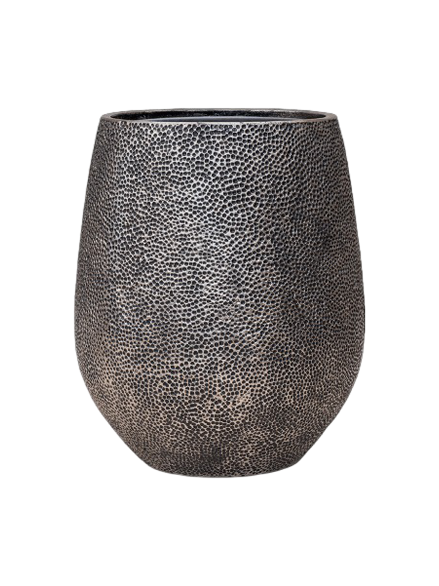 
Grosser, hochwertiger Blumentopf „Opus Hit Darcy“, verschiedene Grössen - Silber / Ø 59 x Höhe 69 cm