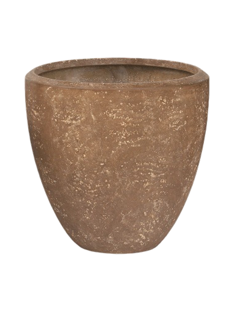 
Grosser Blumentopf „Polystone Plain Couple“, verschiedene Grössen - Rock / Ø 80 x Höhe 80 cm