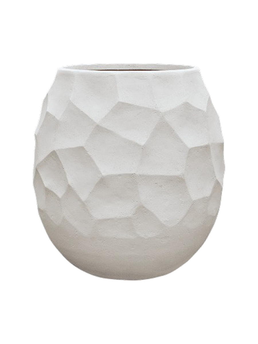 
Vaso da fiori grande „Polystone Nathan James Partner“, diverse dimensioni - Bianco / Ø 60 x Altezza 63 cm