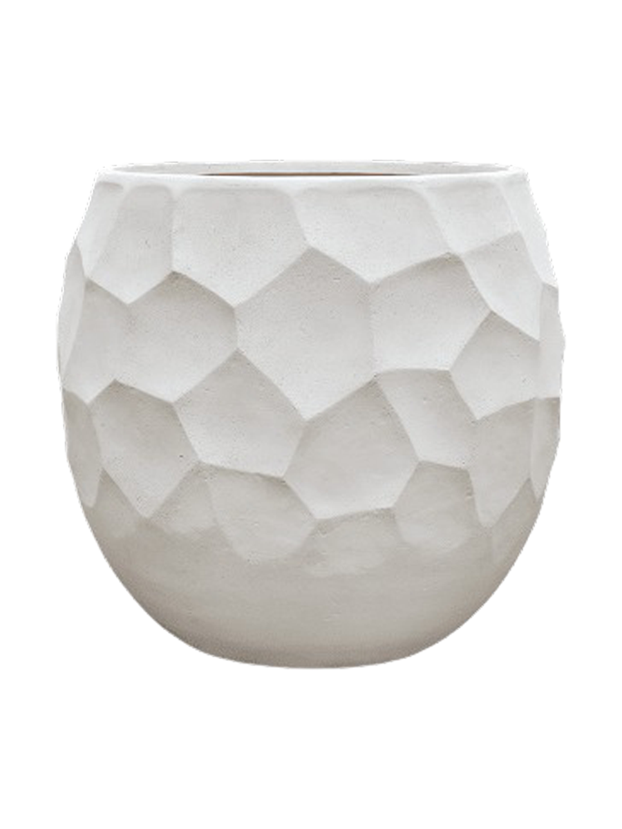 
Vaso da fiori grande „Polystone Nathan James Partner“, diverse dimensioni - Bianco / Ø 80 x Altezza 73 cm