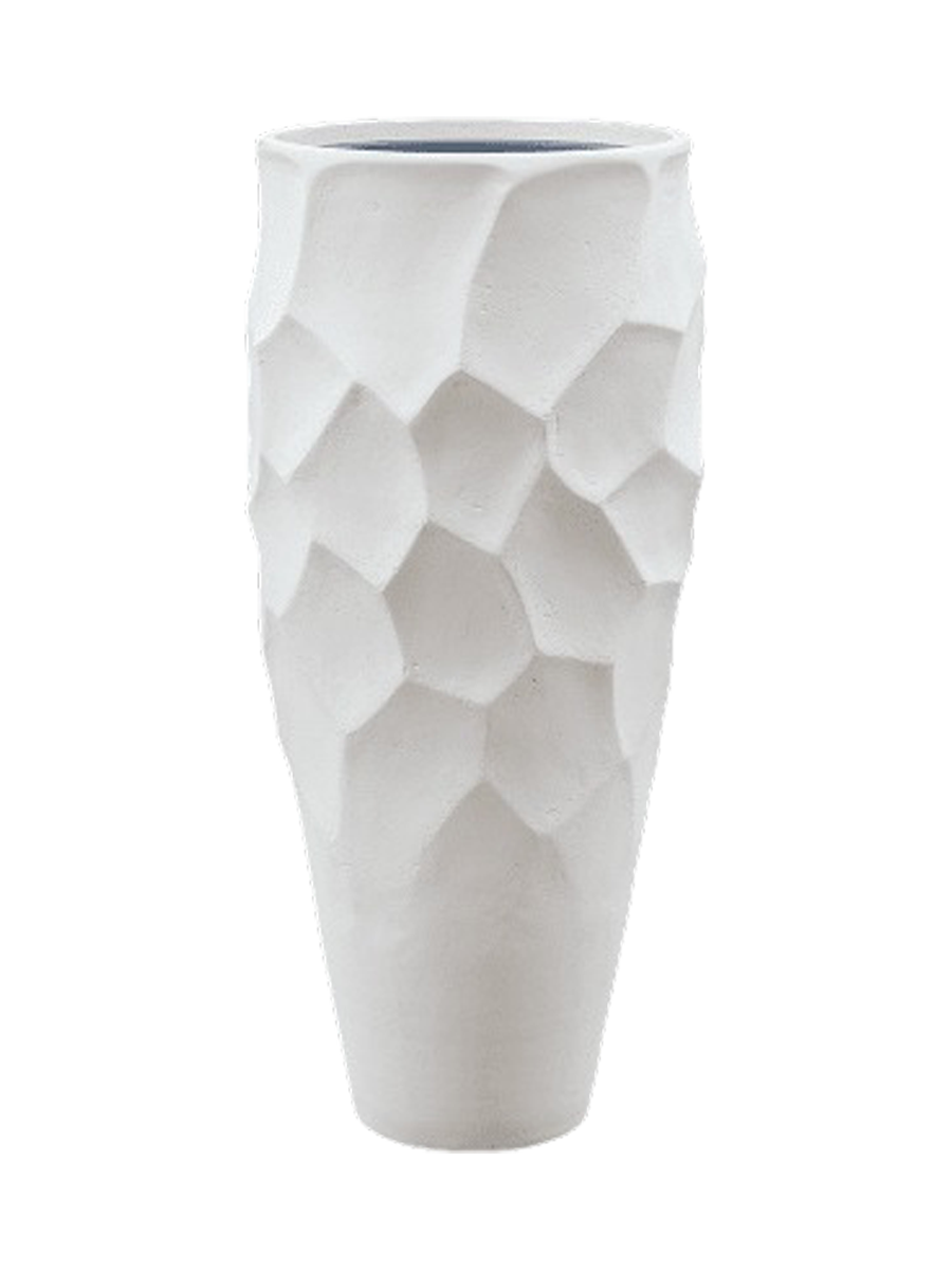 
Vaso da fiori grande „Polystone Nathan James Partner“, diverse dimensioni - Bianco / Ø 37 x Altezza 90 cm