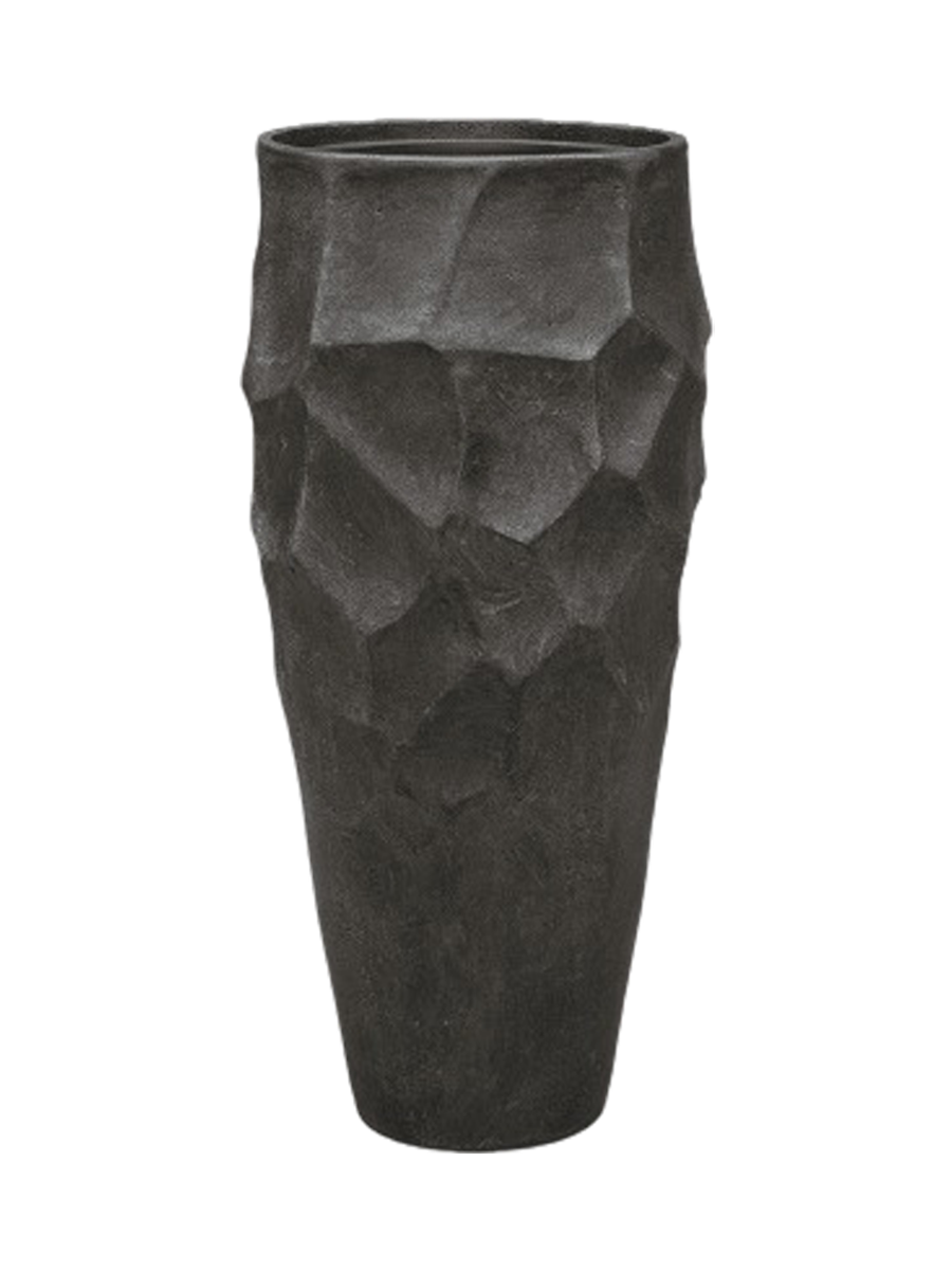 
Vaso da fiori grande „Polystone Nathan James Partner“, diverse dimensioni - Antracite / Ø 37 x Altezza 90 cm