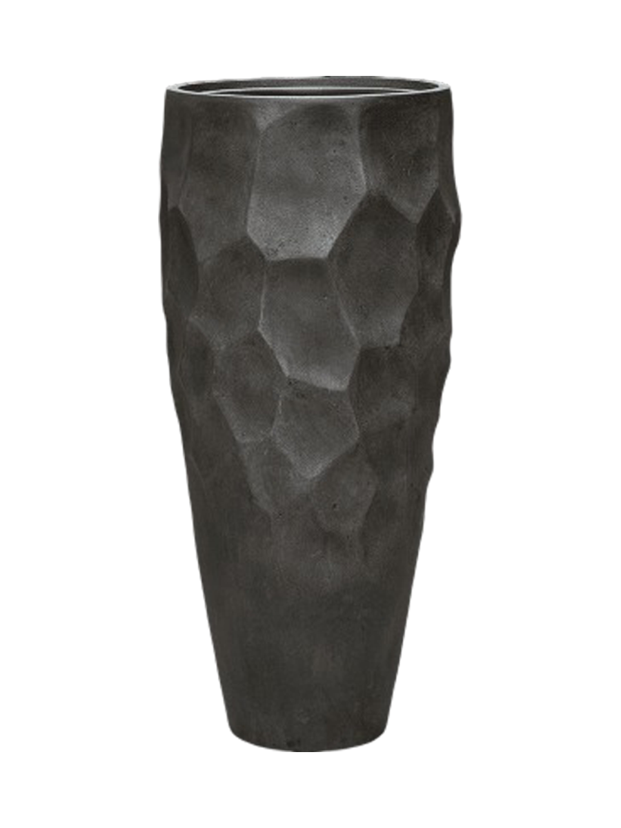 
Vaso da fiori grande „Polystone Nathan James Partner“, diverse dimensioni - Antracite / Ø 46 x Altezza 110 cm