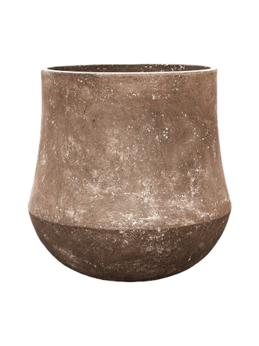 
Large Indoor/Outdoor Plant Pot "Polystone Coated Plain Darcy", various sizes - Skirt / Ø 62 x 60 cm