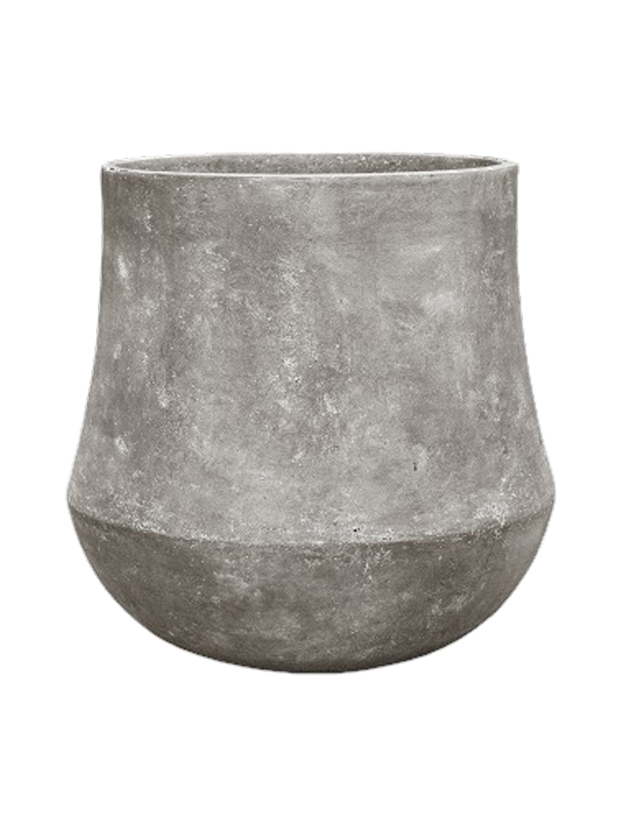 
Large Indoor/Outdoor Plant Pot "Polystone Coated Plain Darcy", various sizes - Grey / Ø 62 x 60 cm