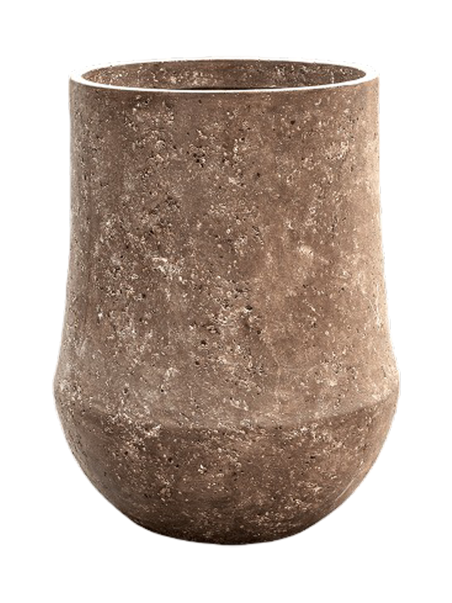 
Large Indoor/Outdoor Plant Pot "Polystone Coated Plain Darcy", various sizes - Skirt / Ø 56 x 72 cm