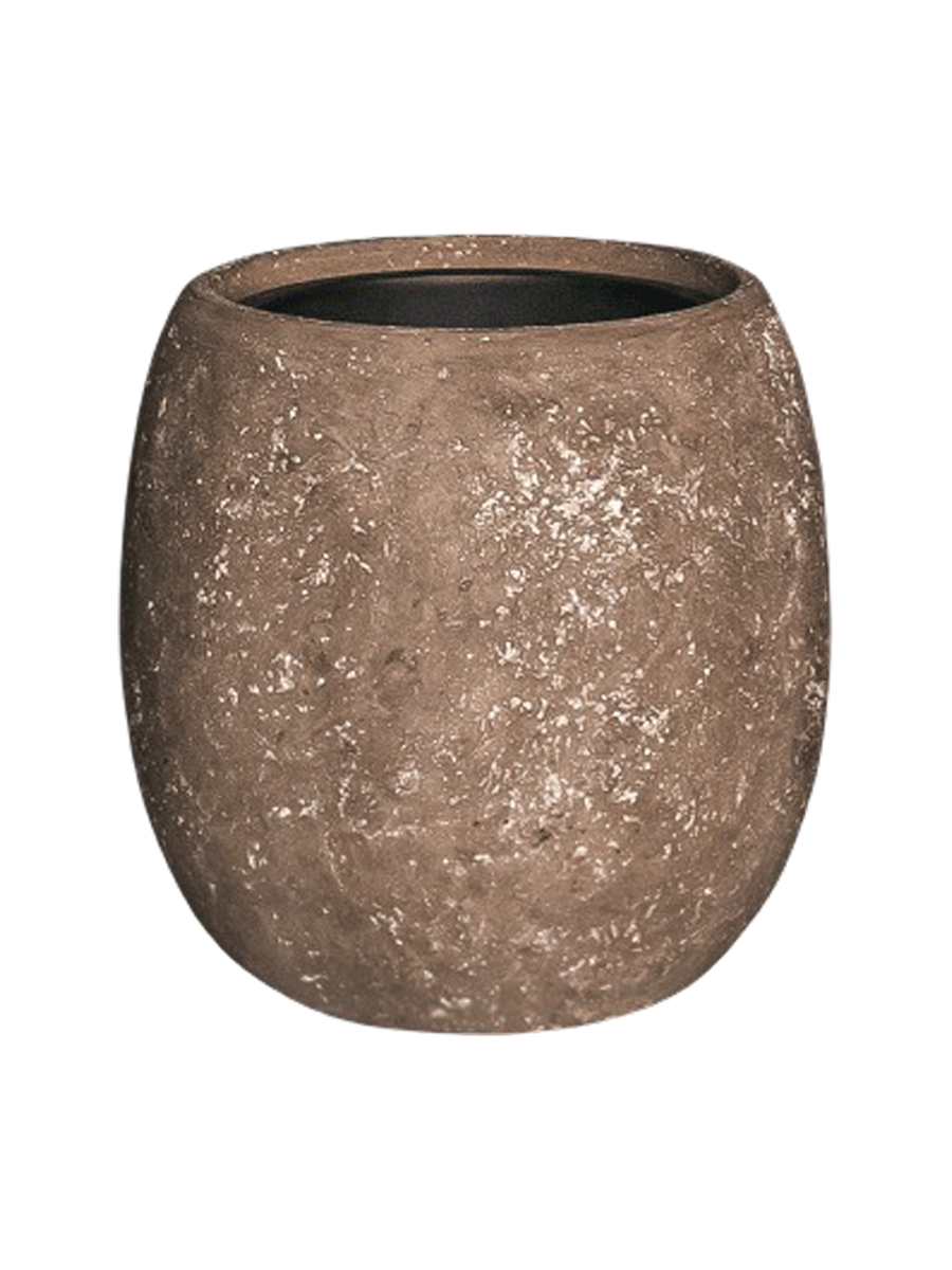 
In-/Outdoor Blumentopf „Polystone Coated Plain Balloon“, verschiedene Grössen - Rock / Ø 42 x Höhe 42 cm