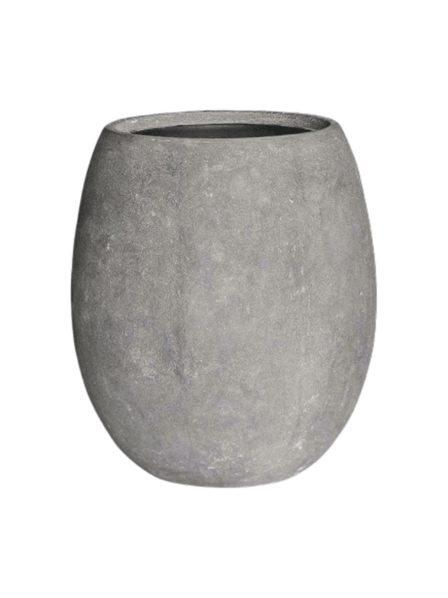 
In-/Outdoor Blumentopf „Polystone Coated Plain Balloon“, verschiedene Grössen - Grau / Ø 48 x Höhe 55 cm
